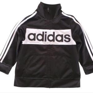 Adidas Kids Black Jacket